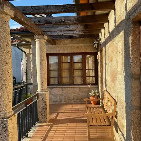 度假居 Patio Do Avo - Varanda Do Patio Routar